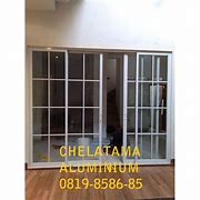 Pintu Lipat Aluminium Ornamen